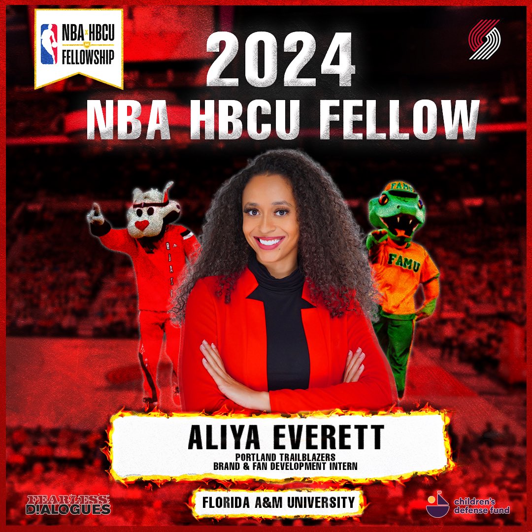 Congratulations to SJGC alumna Aliya Everett for being selected as a 2024 NBA x HBCU Fellow! Aliya will join the Portland Trail Blazers this summer as a Brand & Fan Development Intern. She is the third SJGC Rattler selected for this program, following Malik Burgess
