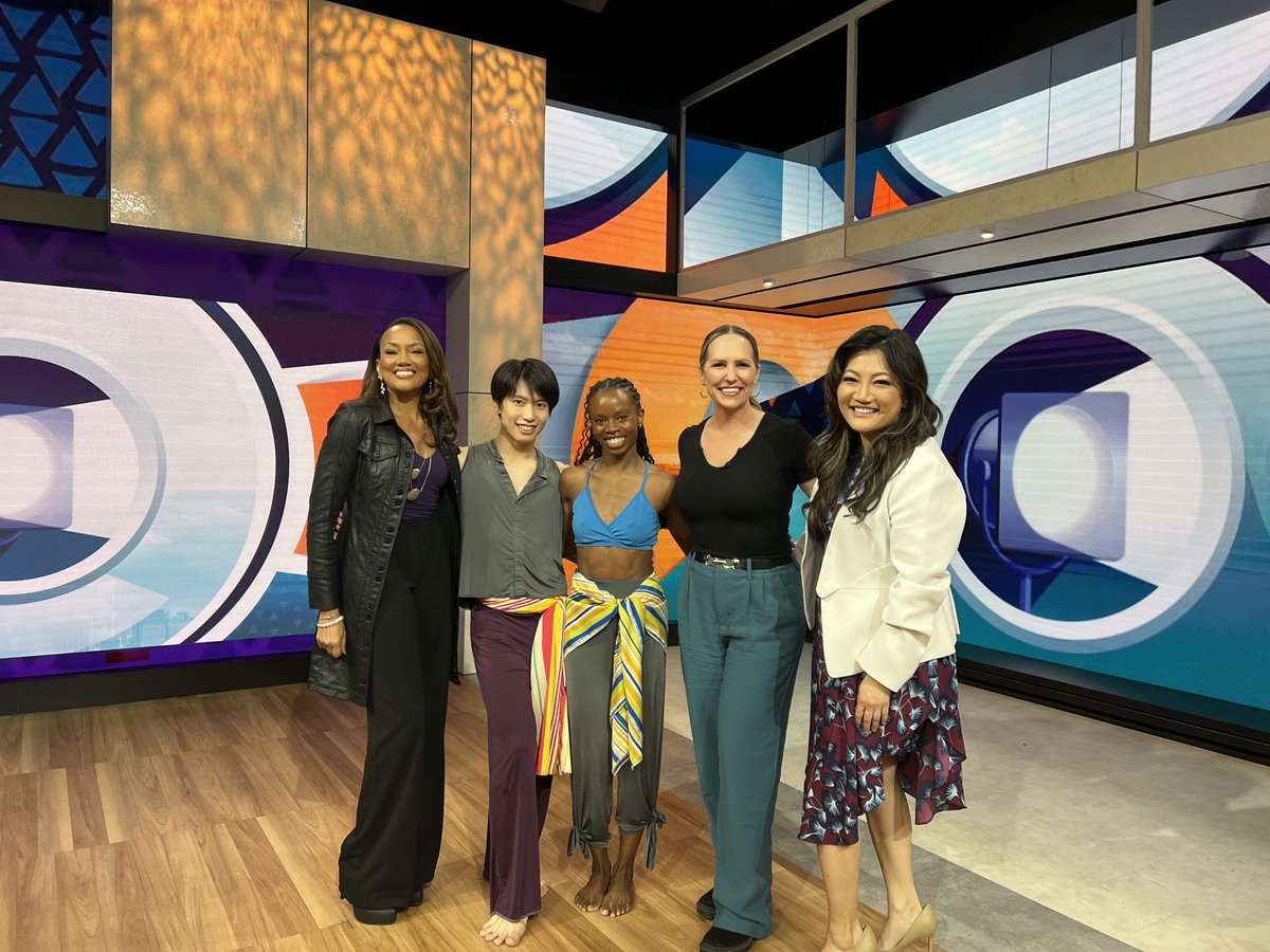 Thank you for having us, Spotlight Chicago @WGNNews! 🎥 ✨ ICYMI last Friday, check out the segment featuring an excerpt of Maria Torres' 'Echoes of Our Ancestors,' part of Spring Series: 'Of Joy' coming up this weekend, May 17-19. → Watch now at wgntv.com/spotlight-chic….