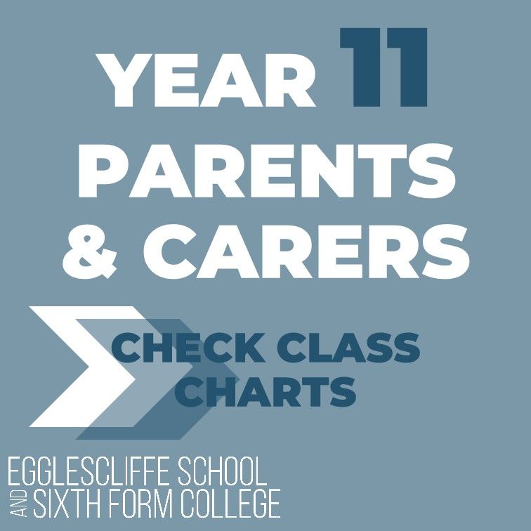 ❗ ❗ Attention Year 11 Parents & Carers ❗ ❗ Please ensure you are regularly checking Class Charts. You will be receiving lots of important information during this term as well as the opportunity to complete forms and provide consent all via Class Charts.