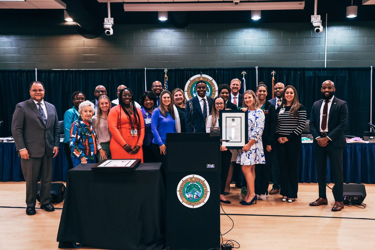 May is #NationalStrokeAwarenessMonth and @CityofNN is now a Stroke Smart City! Stroke Smart Virginia is a public health intervention that empowers our community to spot a stroke, stop a stroke, and save lives. We encourage you to learn more by visiting riversideonline.com/stroke.