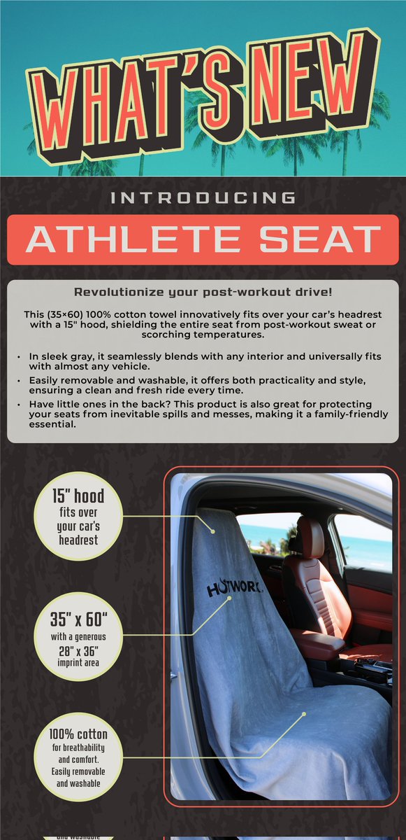 #NEW product alert ⚠️ #Customized #SeatCovers for your #vehicle 🚘 to keep seat clean from sweat 🥵 stains 🍫 burns 🔥 and other messes 🚫 With the large print area ↕️ you have lots of room to showcase your #companybrand 🖼 Perfect gifts 🎁 for all occasions 🎄