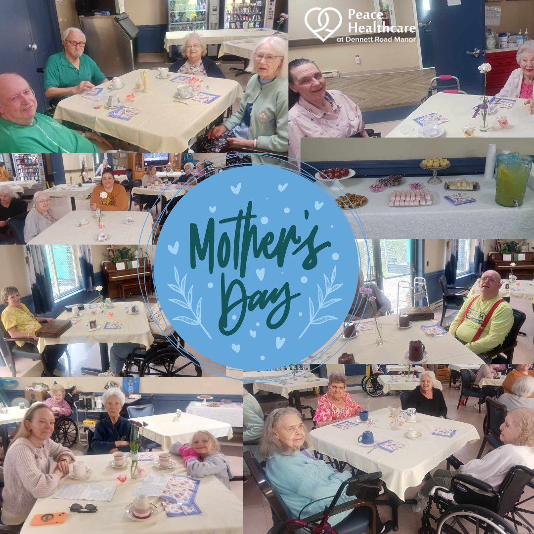 Cheers to the wonderful moms at Dennett Road Manor! Our Mother's Day afternoon tea was a delightful blend of love, laughter, and shared memories. Here's to celebrating the extraordinary women who make our days brighter! ☕🌷 #TeaTimeTribute #MomMoments #DennettRoadManor