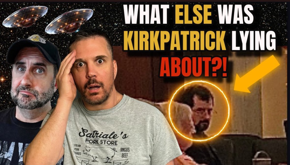 Today is a must watch. We cover everything that went down between Kirpatrick and Fugal. Nell eeplaces Grusch at the salt conference. youtu.be/fIoNL_xavrk?si… #UFOTwitter #UAPTwitter