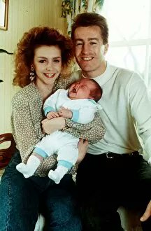 Lesley Ash and Lee Chapman 1989