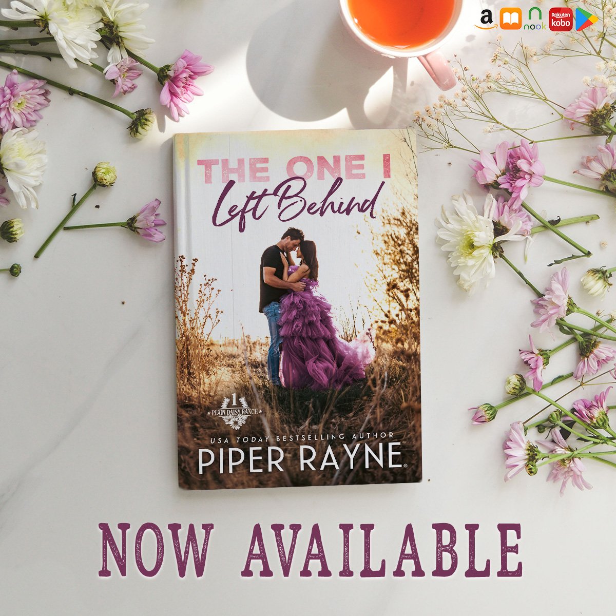 The One I Left Behind is a second chance, he falls first, ranch romance from USA Today Bestselling Author Piper Rayne.

#piperrayne #plaindaisyranch #smalltownromance #ranchromance #secondchanceromance #valentineprlm @valentine_pr_