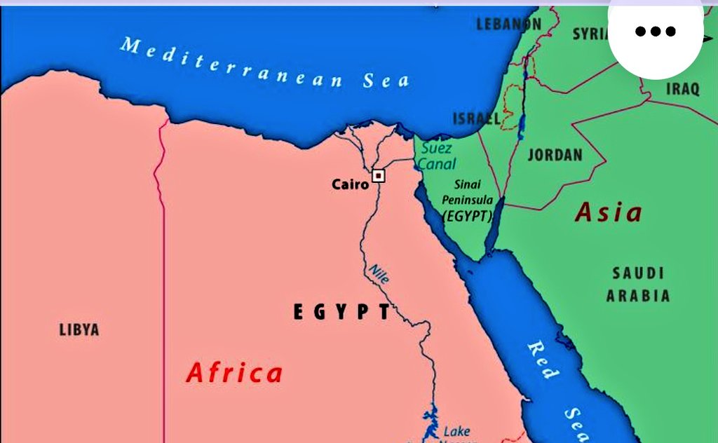 The Suez canal connects the Mediterranean sea and the Red sea. 

#UPSCPrelims2024