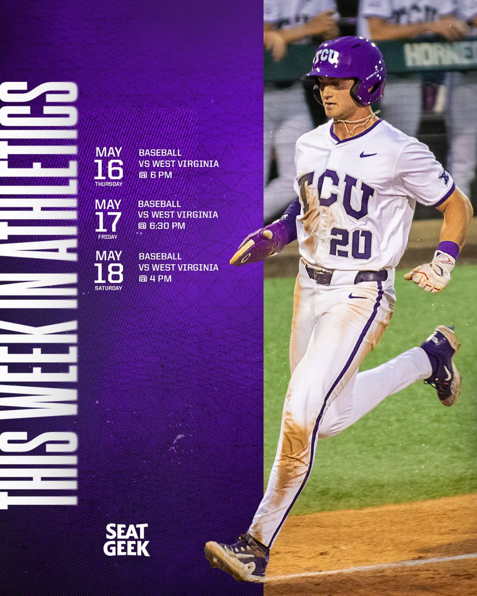 Last weekend of regular season baseball at Lupton. #GoFrogs