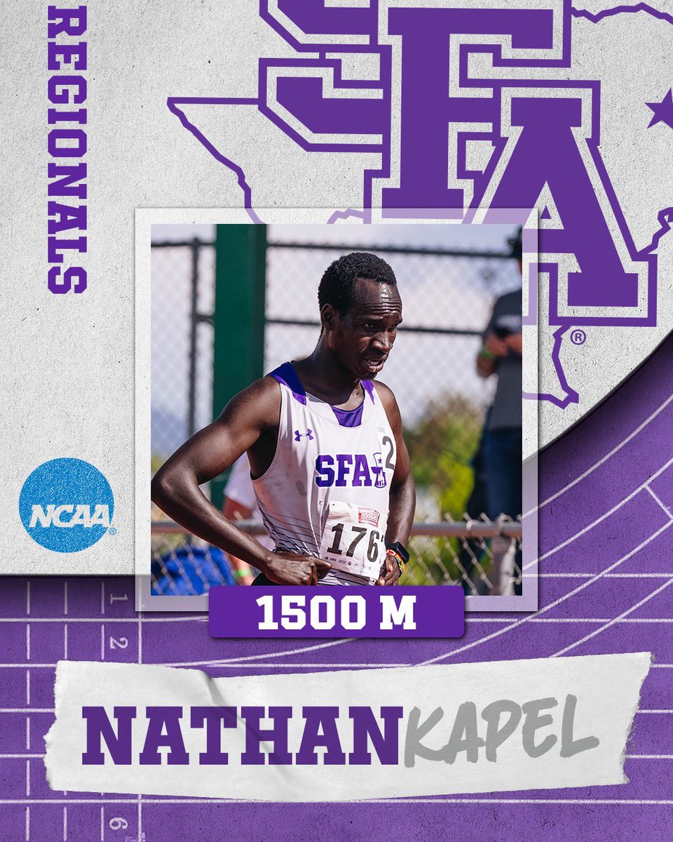 𝐑𝐞𝐠𝐢𝐨𝐧𝐚𝐥 𝐁𝐨𝐮𝐧𝐝 🪓 Nathan Kapel has qualified for NCAA Regionals! He is 46th in the nation with a time of 3:40.71! #AxeEm x #RaiseTheAxe