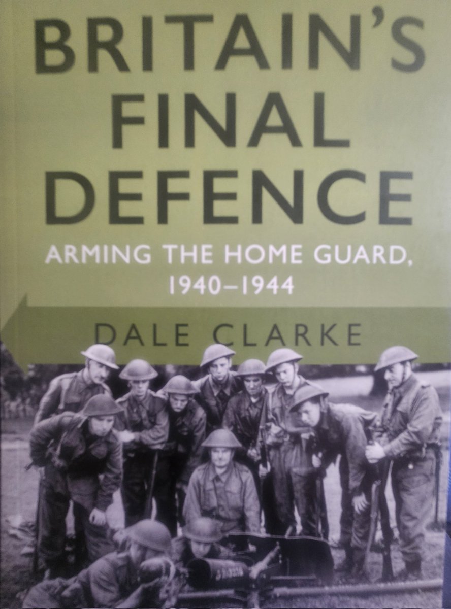 This 2nd book I'm currently reading is a fascinating Dad's Army myth buster, that takes a deep look at the HG.
An incredible 1206 HG were killed on duty despite never engaging with the enemy in ground combat! Most fatalities involved live ammunition accidents. 
#HistoryBookChat