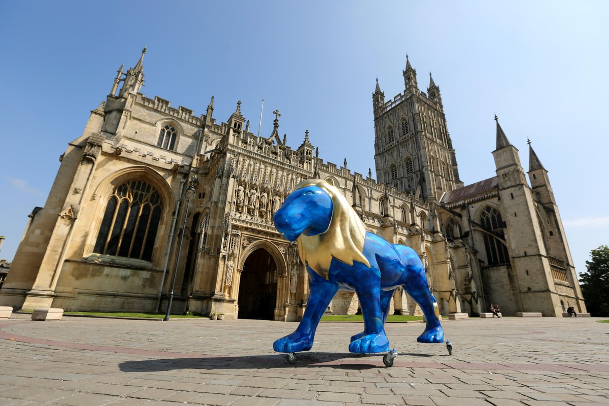 We are so excited to announce that 'Lions at Large - The Pride of Gloucestershire Trail' will be ‘roaring’ onto the streets of Cheltenham and Gloucester! 🦁

Over 30 majestic lion sculptures will dazzle the streets, parks and open spaces with their surprising designs! (1/3)