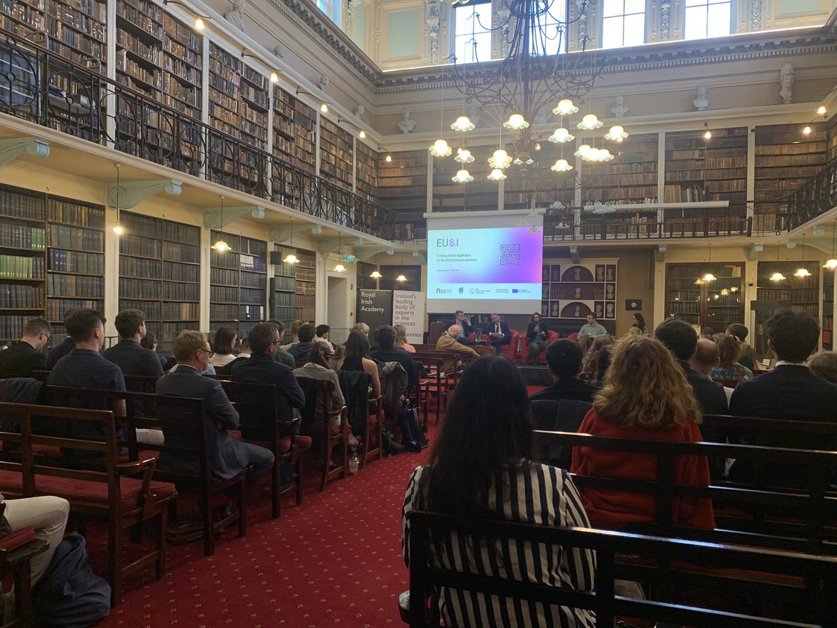 Great to attend the @eu_elections launch event in the @RIAdawson #EUelections2024