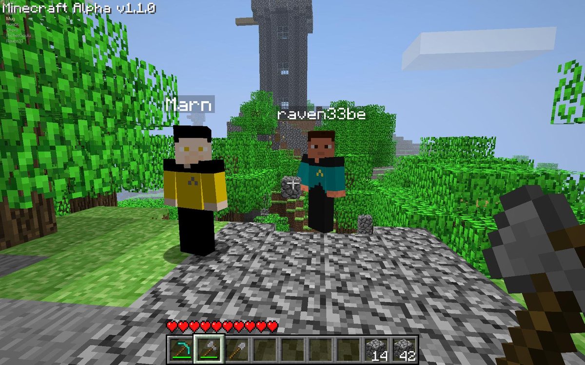 Minecraft turns 15 years old today The first public version released May of 2009