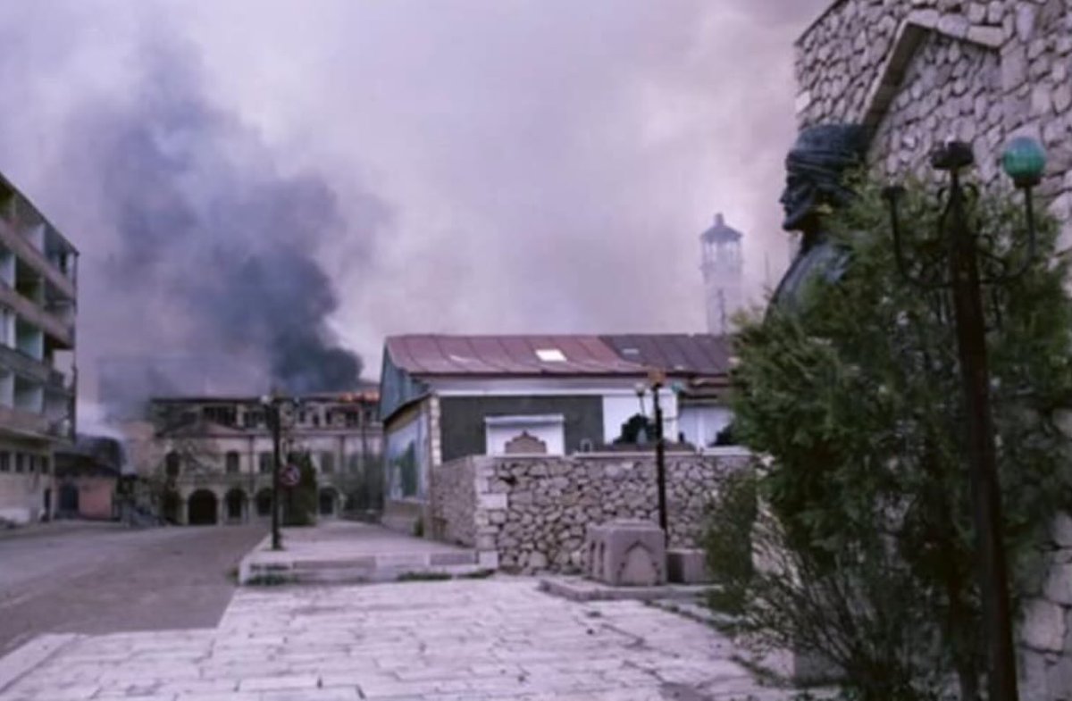 Just a day after the occupation, on May 9, 1992, the city of #Shusha in Karabakh region of #Azerbaijan, was destroyed by #Armenian troops, its historical monuments were burnt, almost all houses and museums were looted.