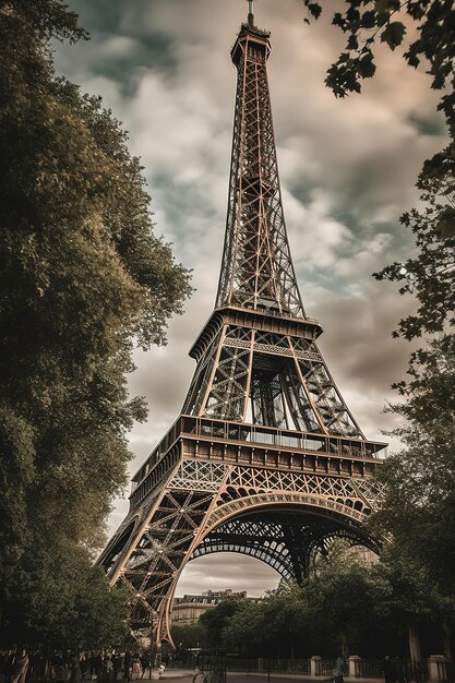 Ciao Tour-Eiffel 😘 Un peu de pluie ☔️... C'est pas grave ! 🌧 Bonsoir . #Parisjetaime