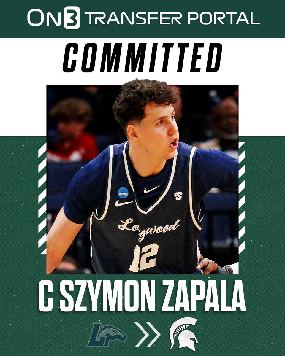 BREAKING: Michigan State gains commitment from former Longwood center Szymon Zapala… (FREE): on3.com/teams/michigan…
