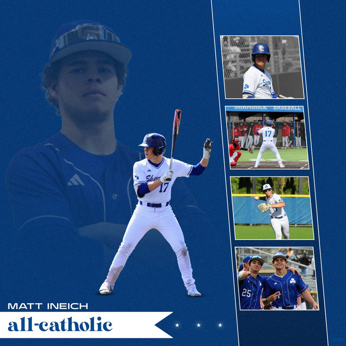 DCC Baseball (@dccbaseball1) on Twitter photo Congrats to <a href="/Ohio_Baseball/">Ohio Baseball</a> commit <a href="/IneichMatt/">Matt Ineich</a> on earning All-Catholic! In league play Matty hit .397 with a whopping .1176 OPS. He also led the team with 11 2Bs, 2 3Bs, 15 BB, and 19 runs scored. On the mound, Matty threw 6 scoreless innings with 7ks and 1 Save. Great job Matty! Congrats to <a href="/Ohio_Baseball/">Ohio Baseball</a> commit <a href="/IneichMatt/">Matt Ineich</a> on earning All-Catholic! In league play Matty hit .397 with a whopping .1176 OPS. He also led the team with 11 2Bs, 2 3Bs, 15 BB, and 19 runs scored. On the mound, Matty threw 6 scoreless innings with 7ks and 1 Save. Great job Matty!