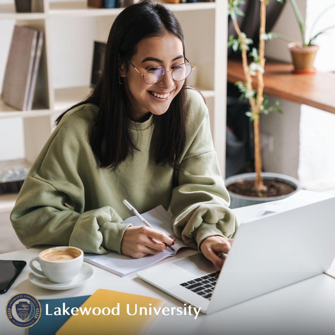 Embrace the convenience of online learning and earn your degree from the comfort of your own home! 
.
.
.
.
#LakewoodUniversity #Learning #Education #DistanceLearning #DistanceEducation #eLearning #OnlineLearning #DigitalLearning #OnlineCourses