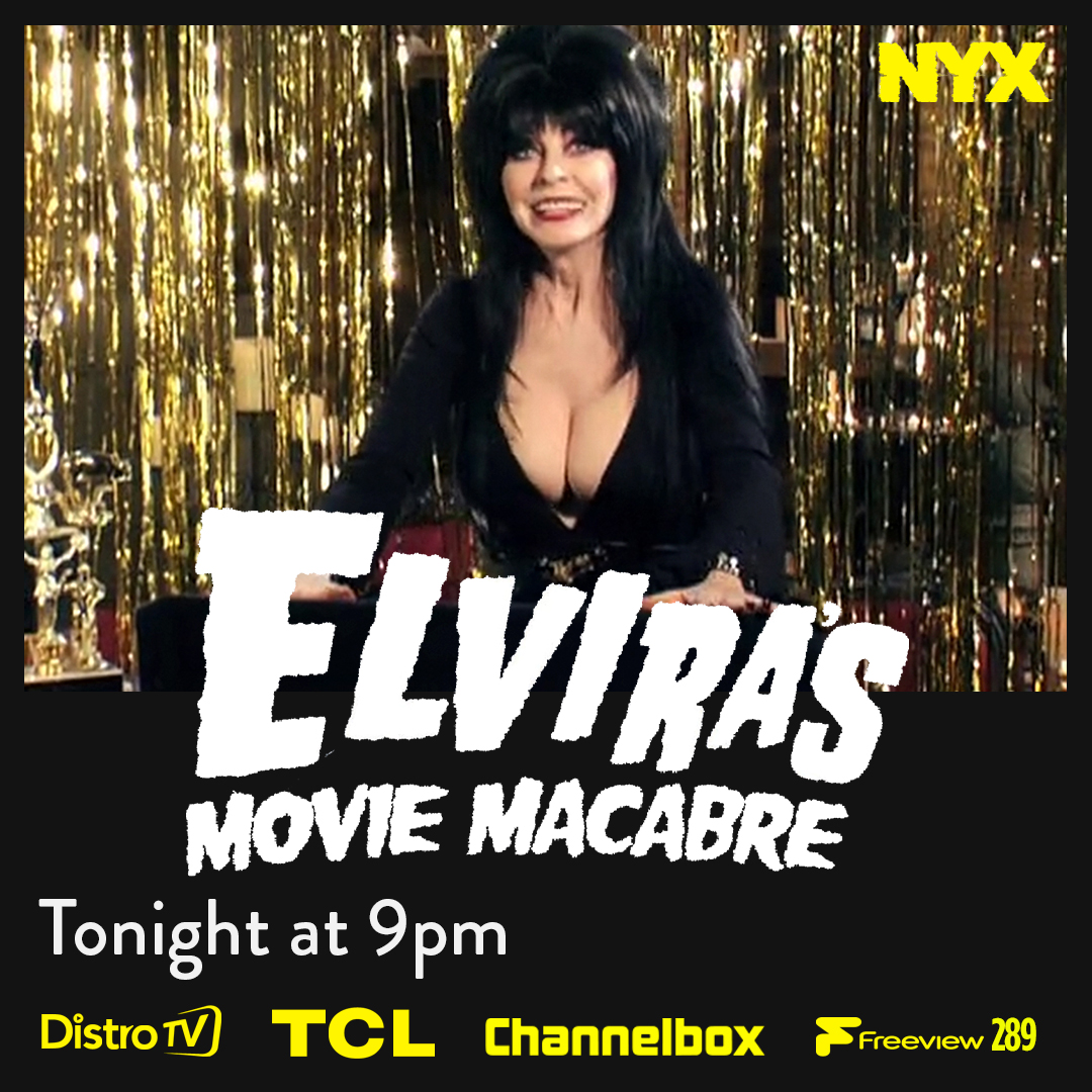 More Movie Macabre madness with Elvira at 9pm and tonight she's chosen a true classic, Count Dracula's Greatest Love! @FreeviewTV 289, @ChannelboxTV, @DistroTV nyxtv.co.uk