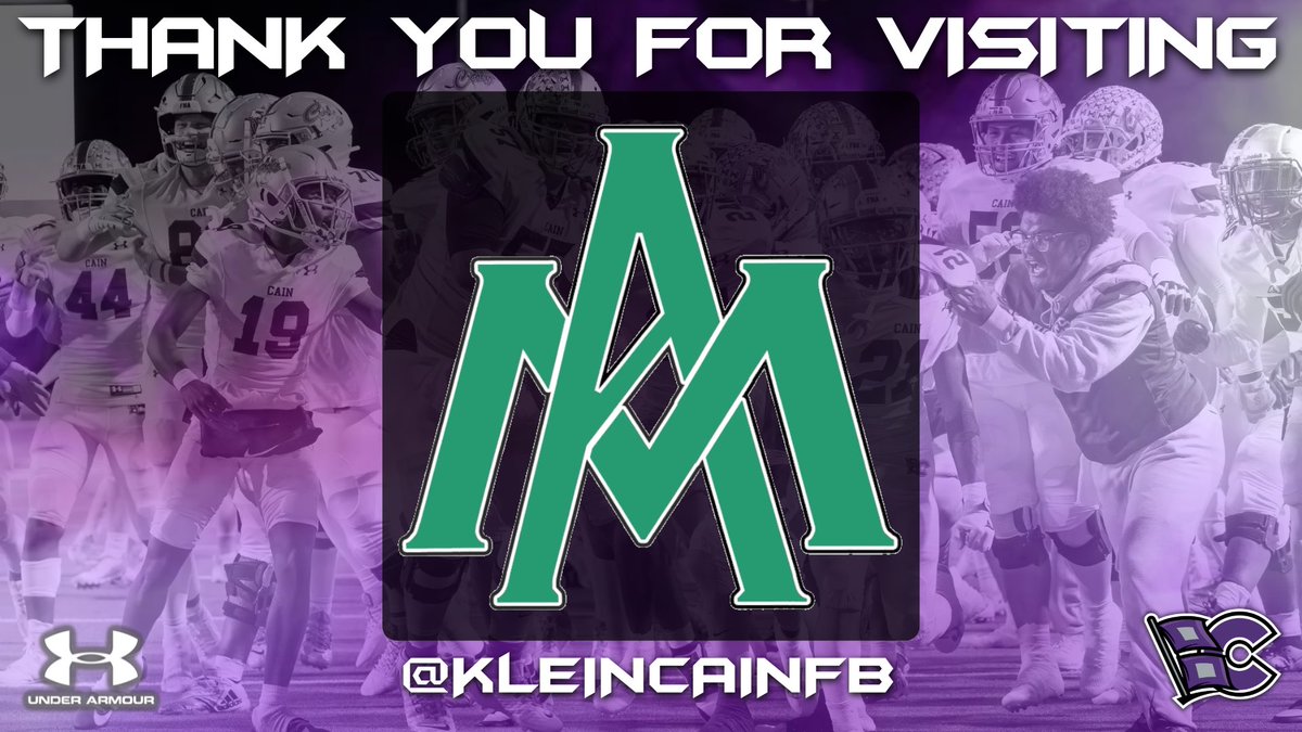 Thank you to @WeevilFootball for stopping by to check out @KLEINCAINFB #RECRUITTHEREIGN #STORMSURGE24 #REIGNCAIN