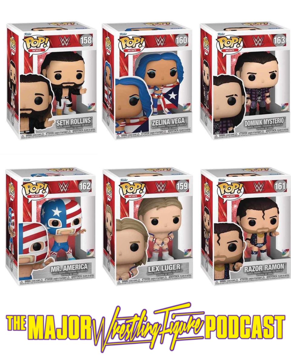 New WWE Funko Pops! are on the way! What are you surprised about? What are you picking up? Are you out of the Funko game? Do any of these pull you back in? #ScratchThatFigureItch