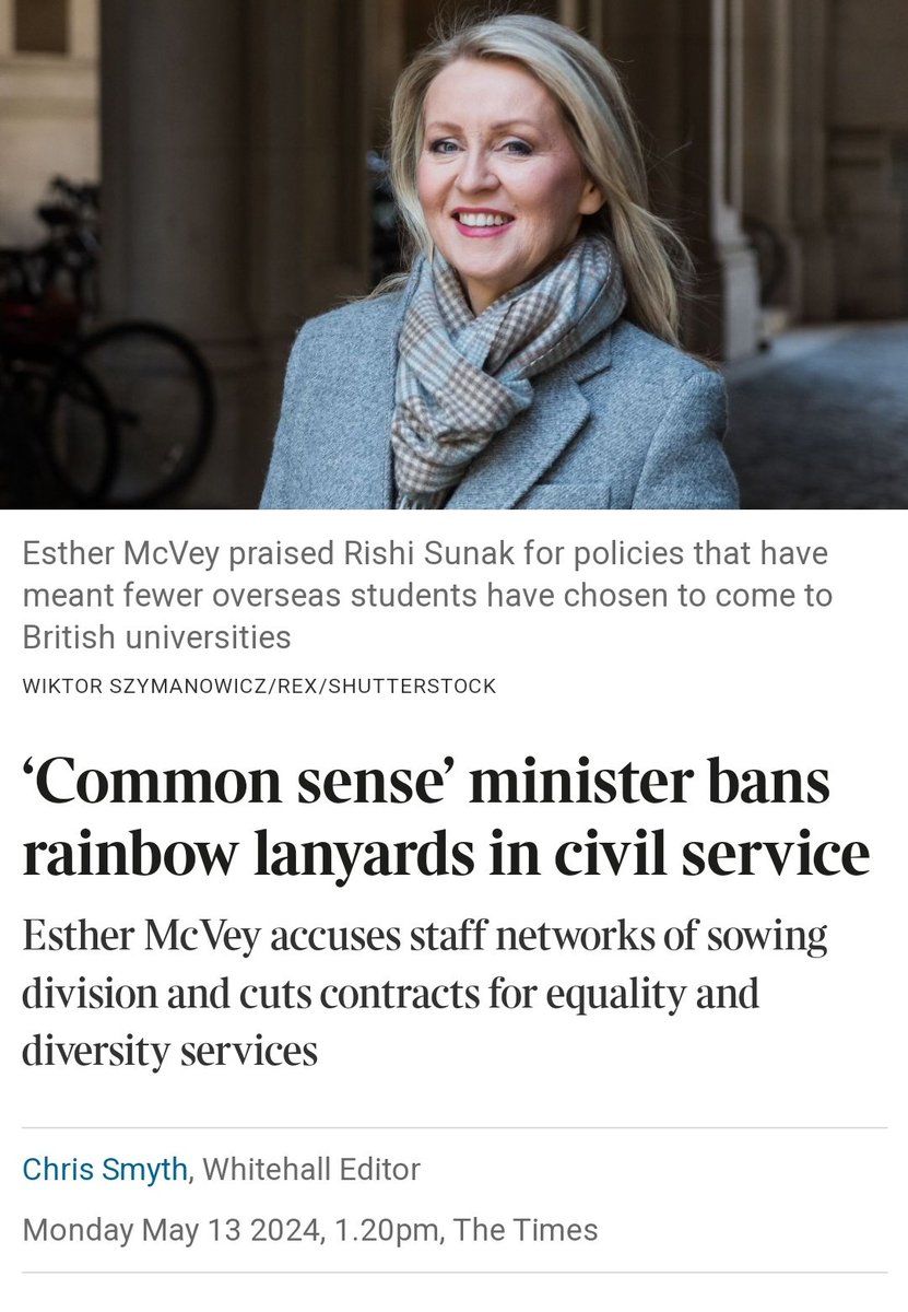 Sorry, 'common sense' Minister... ...but, no thanks. Ill be continuing to ensure a simple gesture shows we value inclusivity and that diversity is welcome here @lborouniversity 💜 thetimes.co.uk/article/1f4cbe…