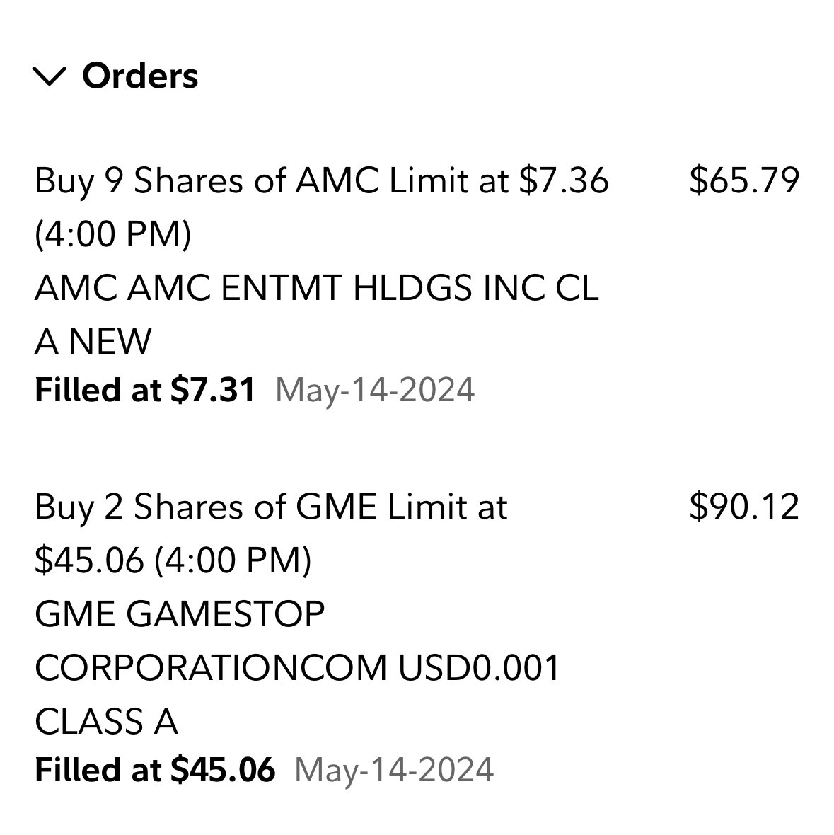 Not much lol but I bought more shares of $AMC $GME today. 🚀 Also if any one wants to insult me because I didn’t buy hundreds of shares of both stocks today that’s just pathetic. I’ve been buying and accumulating more and more shares these last few days and more so over the…