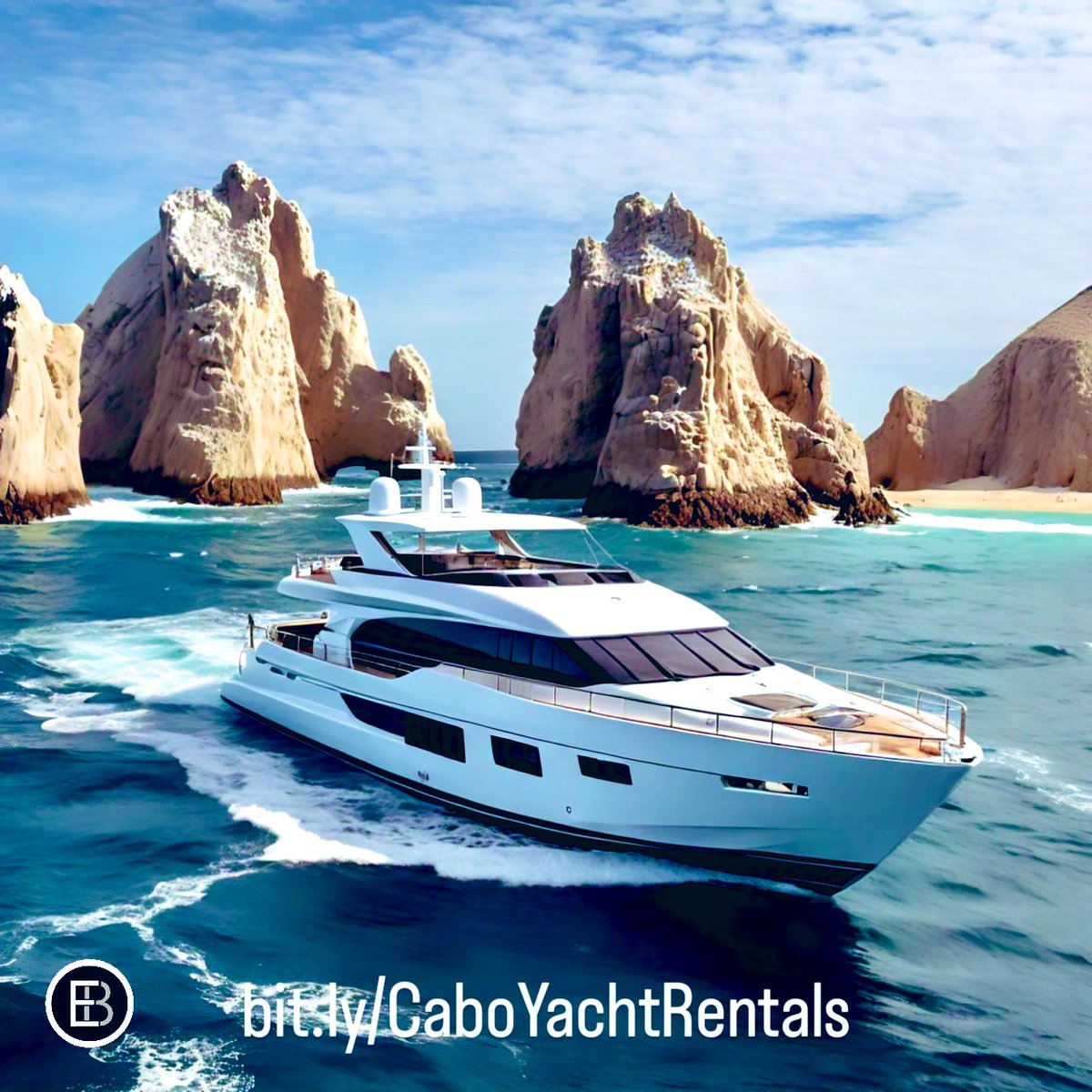 Set Sail in Los Cabos with #EliteBrandsCo 👀 

#YachtRental #YachtRentals #CaboYachtRentals #LosCabos #LosCabosMexico #CaboSanLucas #LosCabosYachtRentals #LosCabosYachts #Mexico #AnchorRides #EliteBrands 

Our yacht rentals in Los Cabos offer unparalleled luxury and comfort,