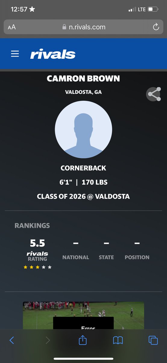 blessed to be a 3⭐️ @Rivals @RivalsFriedman @RivalsCamp @shelton_felton @ChadSimmons_