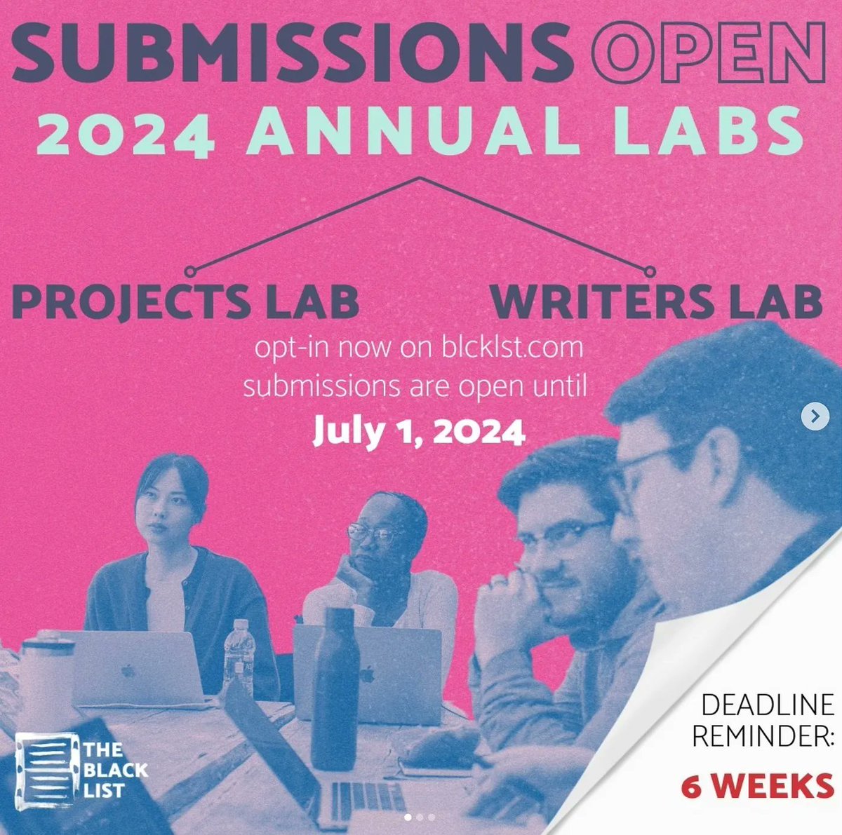 2024 Black List Feature Writer Labs: Two unique screenwriting labs set in beautiful Ojai, California. I'll be there. Hope to see you there, too! gointothestory.blcklst.com/2024-black-lis… @theblcklst #screenwriting #amwriting