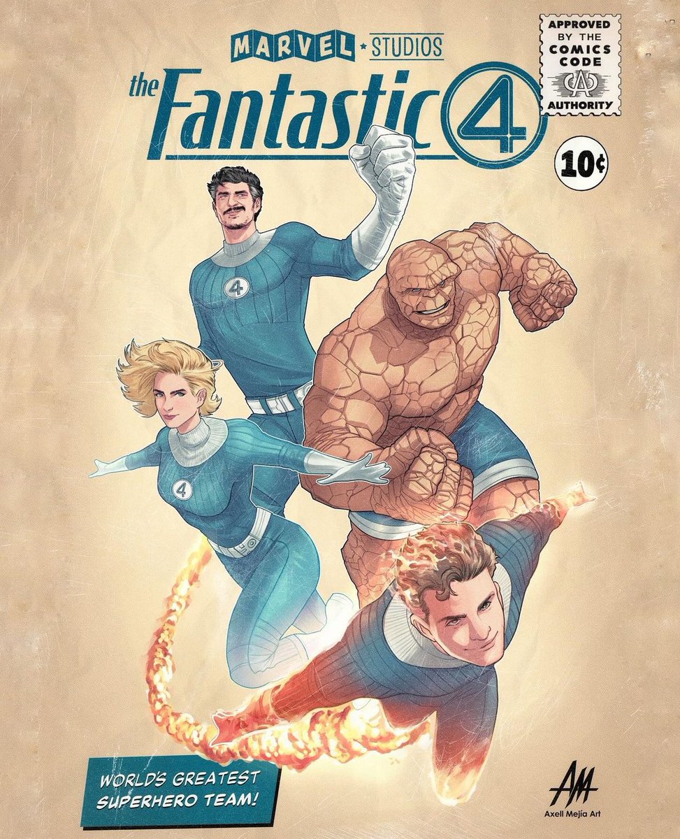 The Fantastic Four 🎨: @axellmejiart