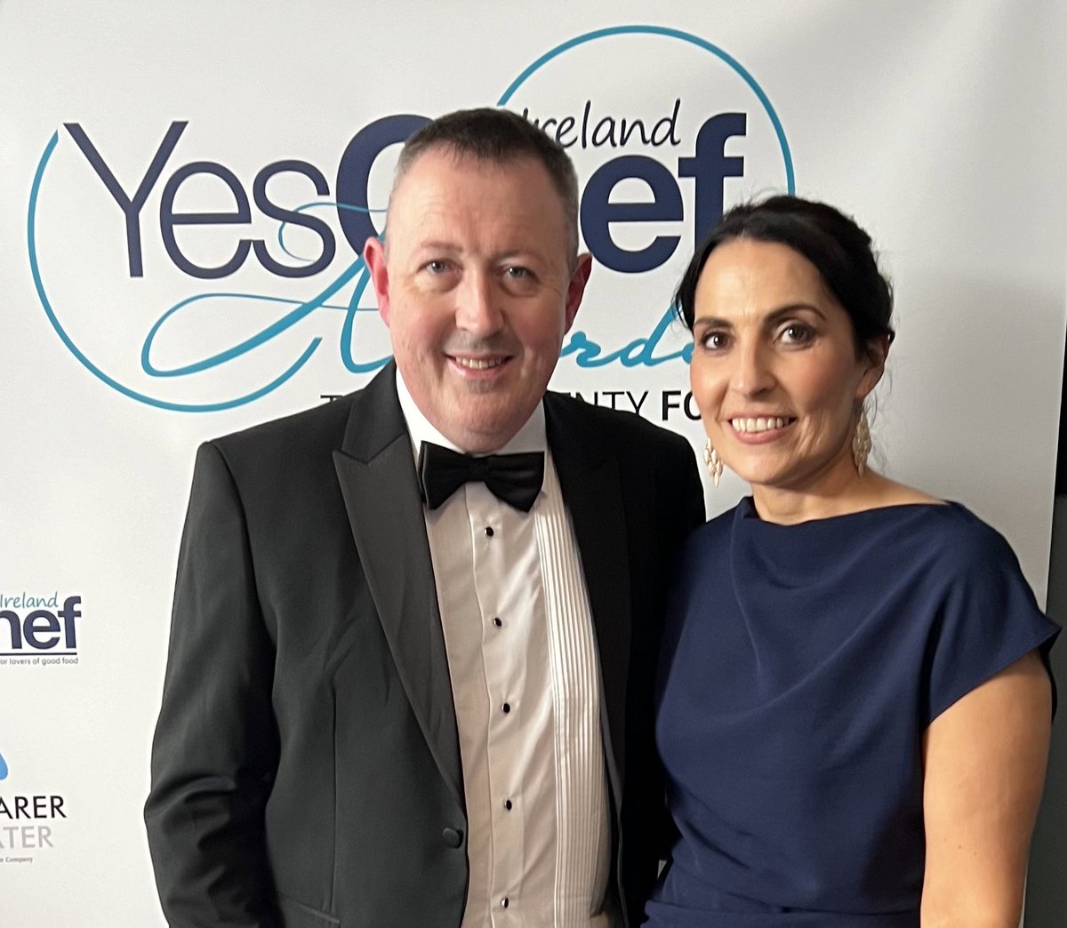 Myself and @annemariemc4 at this evenings  @YesChef_IRL awards 2024 at the @Fairwayshotel Dundalk. 

#YesChef #Awards #CoynesGastropub #Connemara #Ireland #WildAtlanticWay