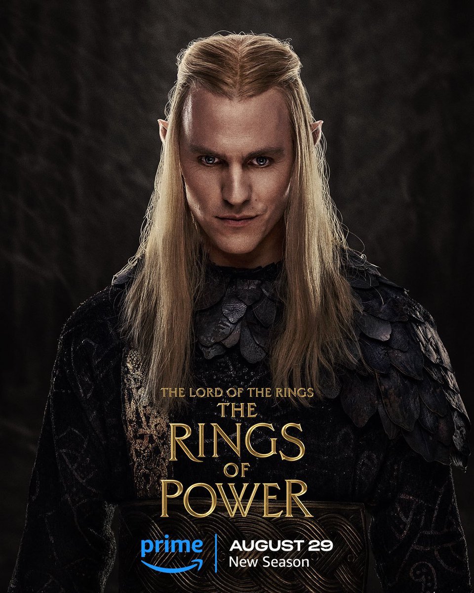 First glimpse of Sauron unveiled for Season 2 of 'THE LORD OF THE RINGS: THE RINGS OF POWER'.
