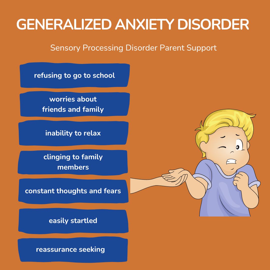 Is your child struggling with Generalized Anxiety Disorder?
Children who have generalized anxiety disorder worry excessively about a variety of things. A child who has generalized anxiety may constantly look for reassurance and seek out perfection.

These children tend to worry