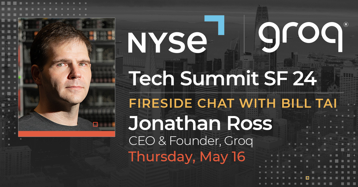 See you tomorrow at the NYSE Tech Summit SF for an engaging fireside chat with our CEO & Founder, @JonathanRoss321, together with Venture Capitalist, ACTAI Global, @KiteVC. hubs.la/Q02x7dYJ0