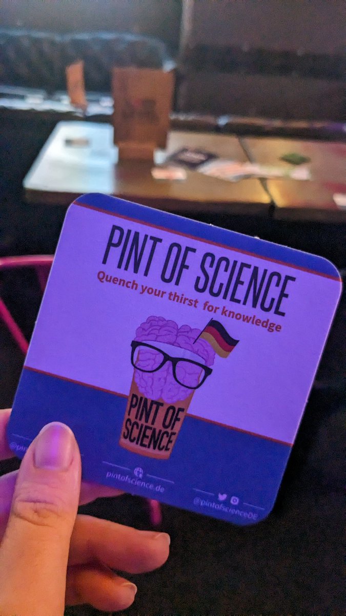 Amazing @pintofscienceDE in Cologne🍻 Mitochondria were the real stars. Huge thanks to the awesome organizers, audience, and @MauroCorradoBio Lab and friends, couldn't have done it without u! @SGjurgji IrmaMalkon @Elis_Scarpa @moschandrea @F_Solagna @RobertaColapie @neto_flames