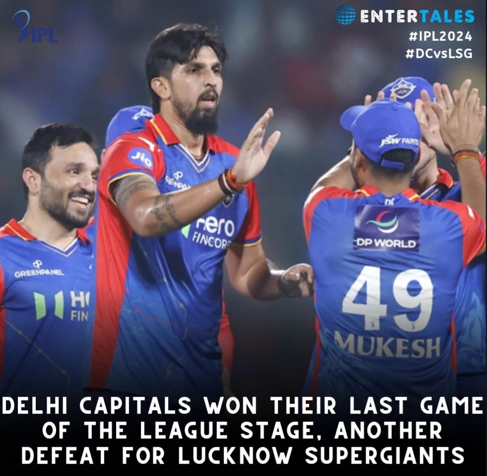 Delhi win their last league match, they will finish with 14 points, but NRR will not favor them to qualify for Playoffs ... #DCvLSG #DCvsLSG #IPL #CricketTwitter