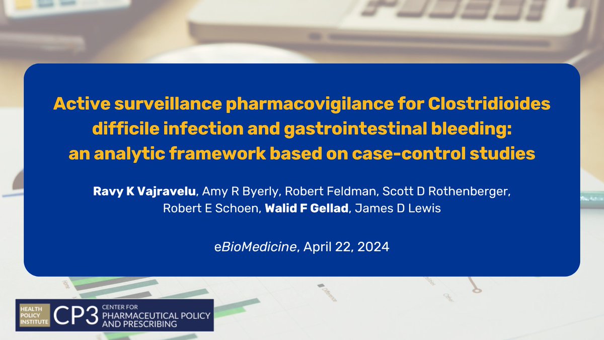 This study demonstrated the generalizability & transportability of the pharmacopeia-wide association studies pharmacovigilance framework, previously developed by this team (including CP3's Dr. Ravy Vajravelu & @walidgellad). Read more @eBioMedicine: thelancet.com/journals/ebiom…