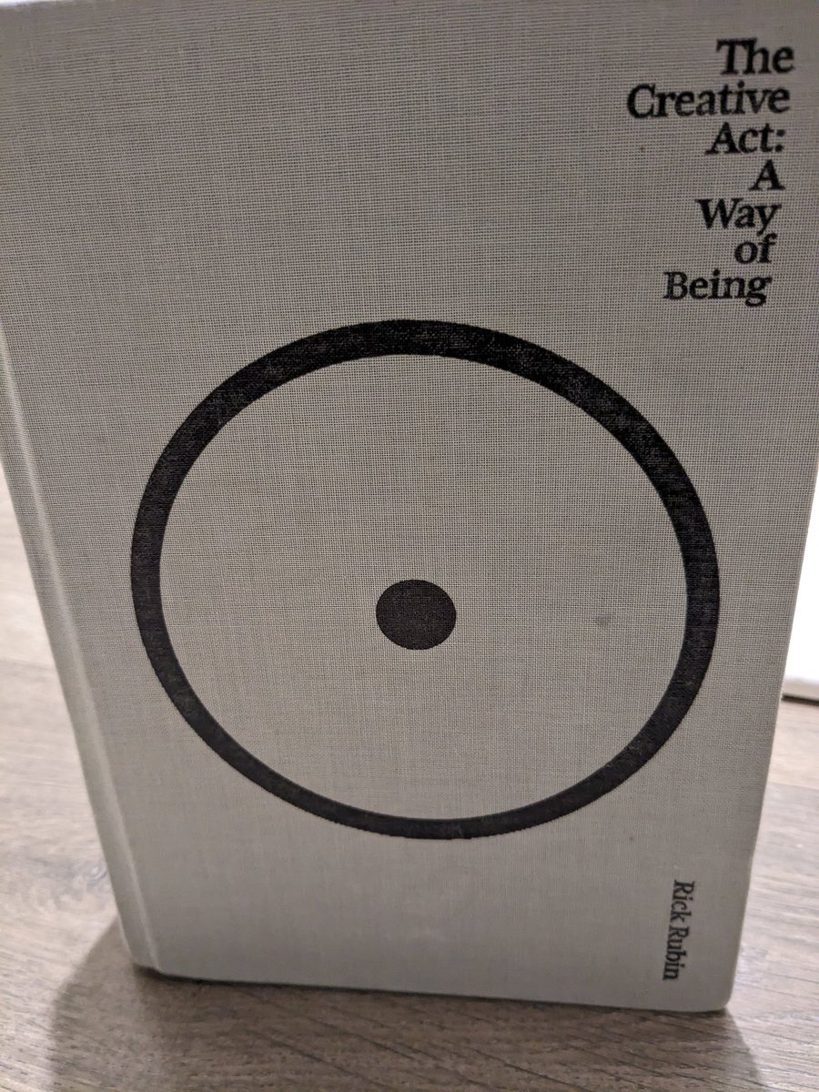 cjmemije's tweet photo. 1 year later, this book is complete.
Biggest takeaway:
I am a creative, an artist. My art form requires hands, structure, characters, and is interactive. 

Some refer to it as #programming
#coding #SoftwareDevelopment
#Software

My canvas is @trapnstudio.

@RickRubin @neilstrauss https://t.co/it8Vc8O67X