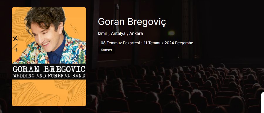 Tam da Srebrenitsa soykırımı yıldönümünde, Karaciç'le sıkıfıkı olan bu şahsın Ankara'daki konserini kim organize ediyor? 

Bilen var mı?