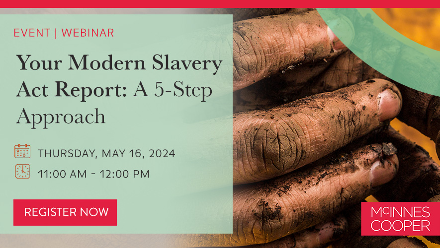 Delve into an essential webinar shedding light on Canada's #ModernSlaveryAct & its mandatory reporting requirements. This Act serves as a transparency tool in the fight against modern slavery, aligning with the global shift towards #ESGreportingstandards. bit.ly/44G2jOG