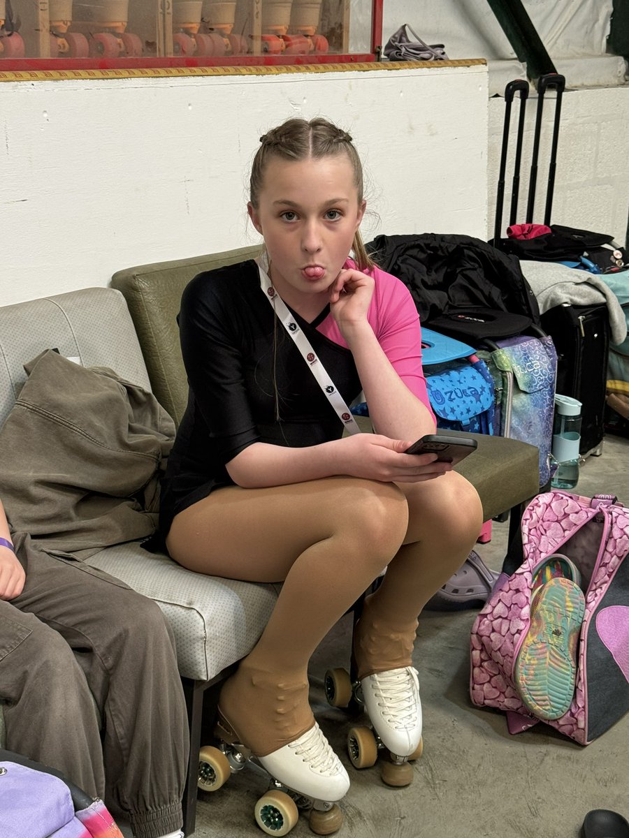 This little beauty of mine did an amazing job at the weekend! Round 1 of the Roller Cup, well done Paisley Girl 🩷🛼 <a href="/andyholsten/">Andrew Holsten</a>