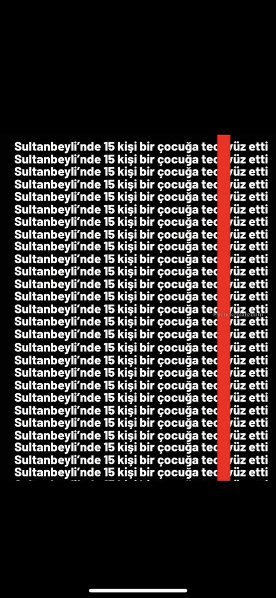 Çocukta susmasın sende susma yeter artık bu pisliklerin yanına kalmasın !!! #sultanbeyli