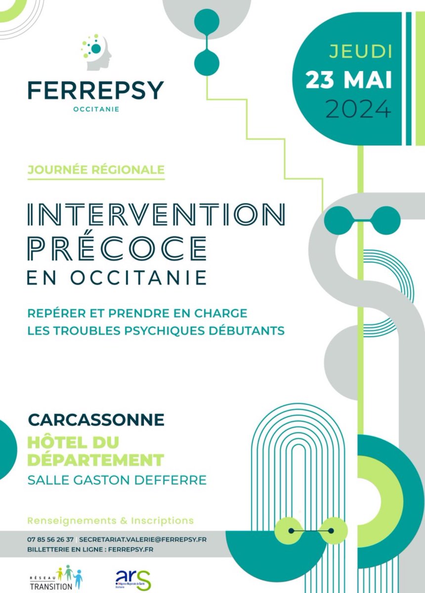 J-9 avant la journée INTERVENTION PRÉCOCE EN OCCITANIE! Il reste des places