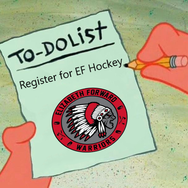 EF Warriors 2024-2025 Season Registration i
To Register Please visit :
efwarriorshockey.com
Under "Registration"
Registration is only open until 5/19/24
Any Questions:
efhockeyboard@gmail.com
GO WARRIORS!!!!