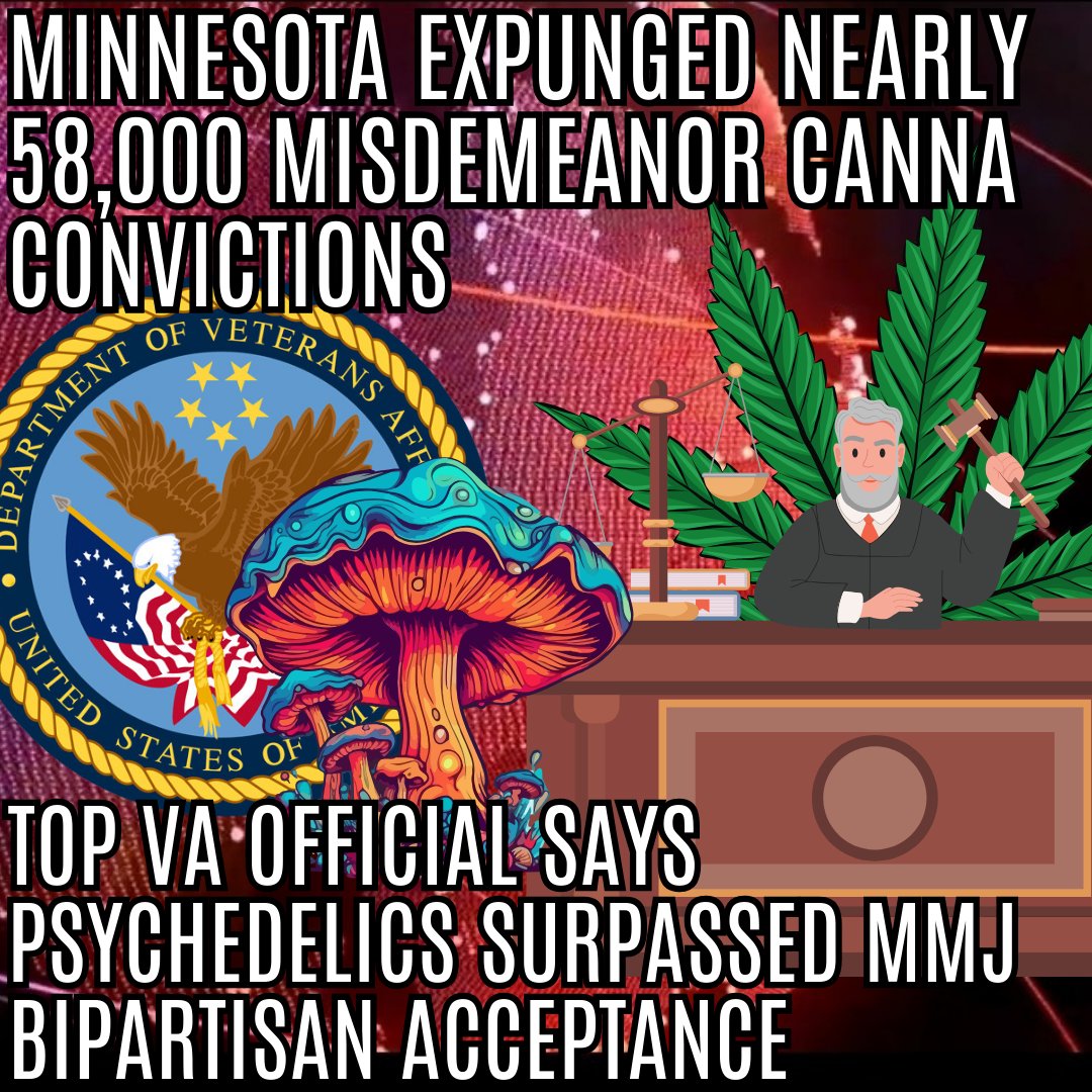 Big strides in cannabis reform: Minnesota clears nearly 58,000 convictions while Ohio gears up for adult-use sales. Meanwhile, psychedelics gain bipartisan traction in Congress. 🌿 #CannabisNews #Legalization highat9news.com