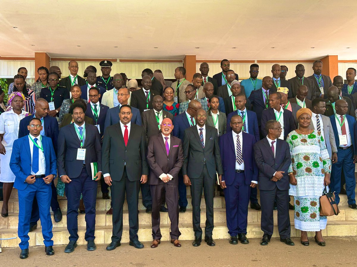 Earlier to day I represented the Hon Minister of Gender,Labour and Social Development at the signing of the Protocol on free movement of Persons in IGAD Region at Serena Conference Center Kampala,Uganda. @Mglsd_UG @BettyAmongiMP @IGADsecretariat @UgandaMFA