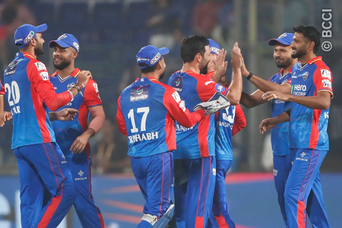 Delhi Capitals finish their #IPL2024 league engagements on 14 points after beating Lucknow Super Giants by 19 runs in their final league match. Both DC and LSG are almost out of contention for a play-off berth. DC 208/4 in 20 overs beat LSG 189/9 in 20 overs #IPL2024