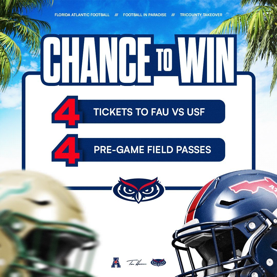 🎁🎫 Enter to win for an exclusive VIP experience at a @FAUFootball home game in 2024 📲: admin.fausports.com/sb_output.aspx…