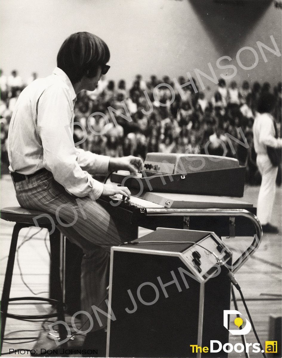 During Don Johnson’s senior year of high school, The Doors played a show at his school’s gym at Cleveland High, in Reseda, CA. At this time, “Light My Fire” was a big hit.

Johnson was taking photography classes and brought his camera to the performance. He sat at the bottom of