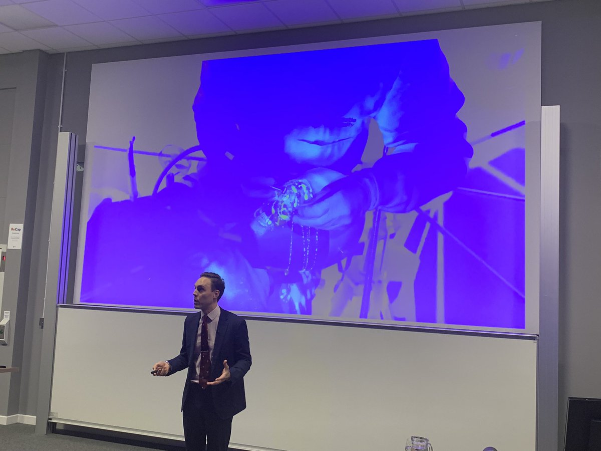 Very proud of <a href="/JamesR_Allison/">James Allison</a> delivering an #InsightsNCL public lecture about his <a href="/NewcastleSDS/">NCL Dental School</a> PhD research on dental aerosols as one of 3 excellent winners of the <a href="/NCL_medscience/">Newcastle University Faculty of Medical Sciences</a> doctoral student competition.